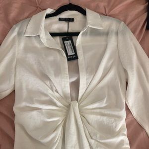 Nastygal Tie Front NWT Dress